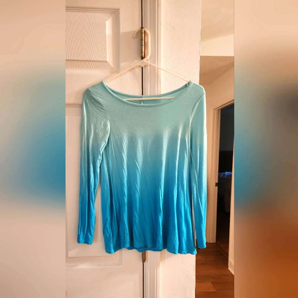 Blue gradient shirt from justice
